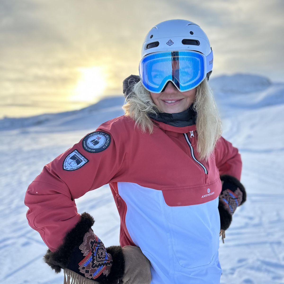 Tropical Vibes® Goggles Hemsedal Edt | White - Dark Smoke |