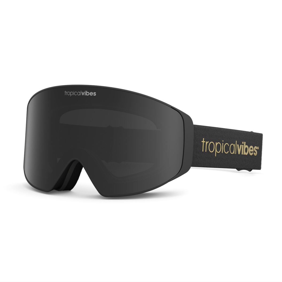 Tropical Vibes® Goggles Hemsedal Edt | Black - Dark Smoke |