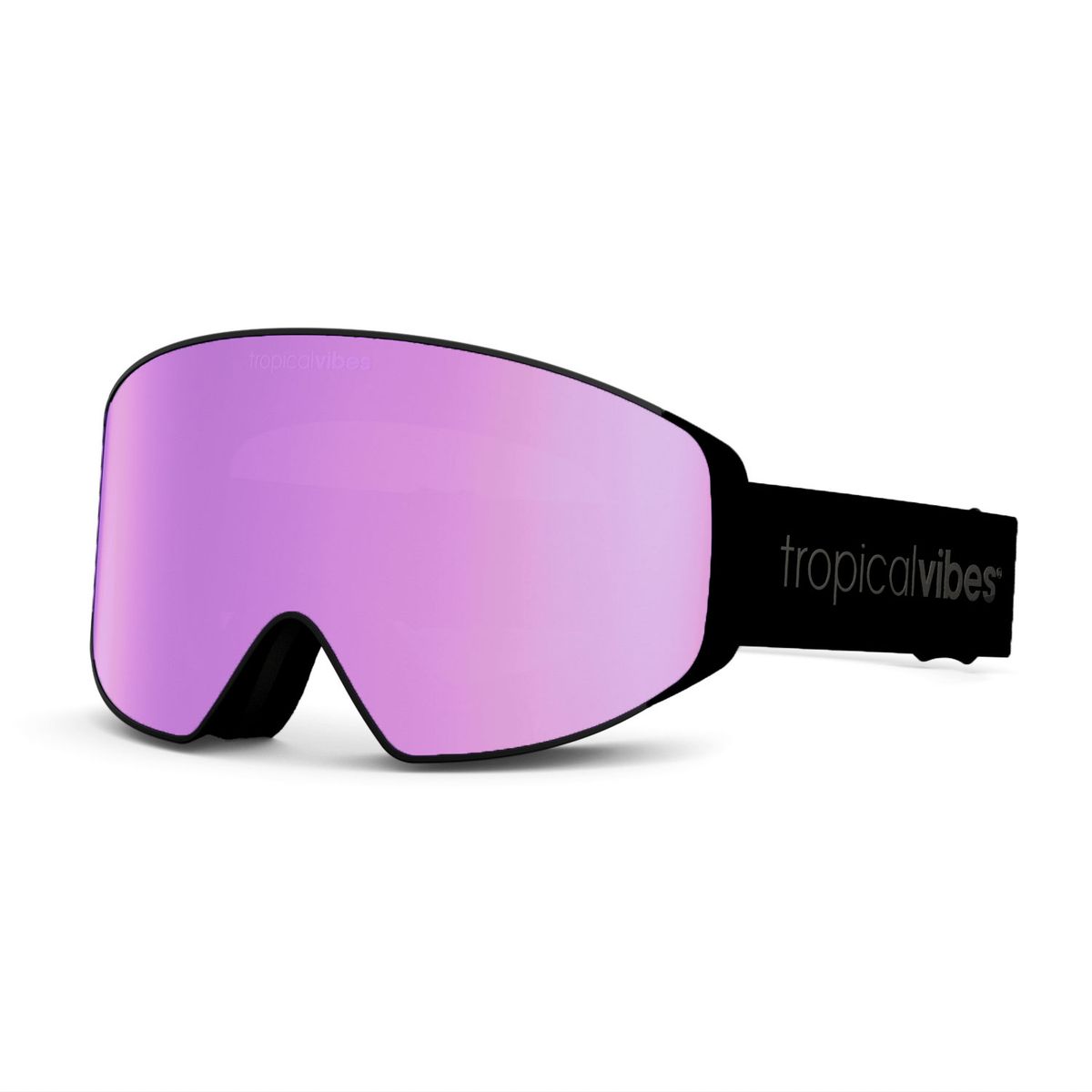 Tropical Vibes® Goggles Hemsedal Edt | Black - Sakura Pink |