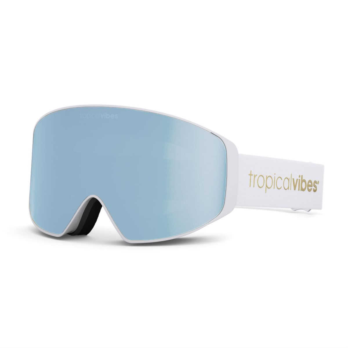 Tropical Vibes® Goggles Hemsedal Edt | White - Ice Blue |